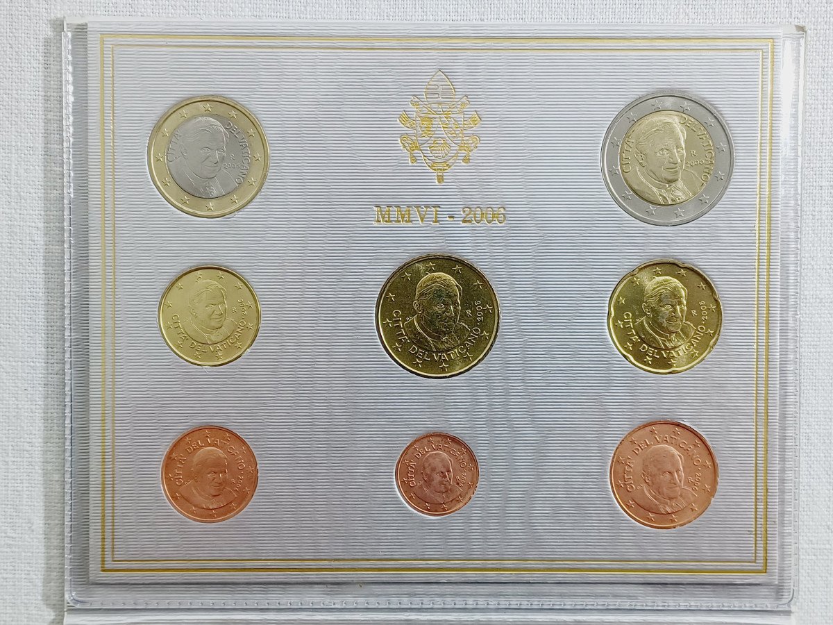 Vatican – Coffret Bu En Euros 2006-photo-4