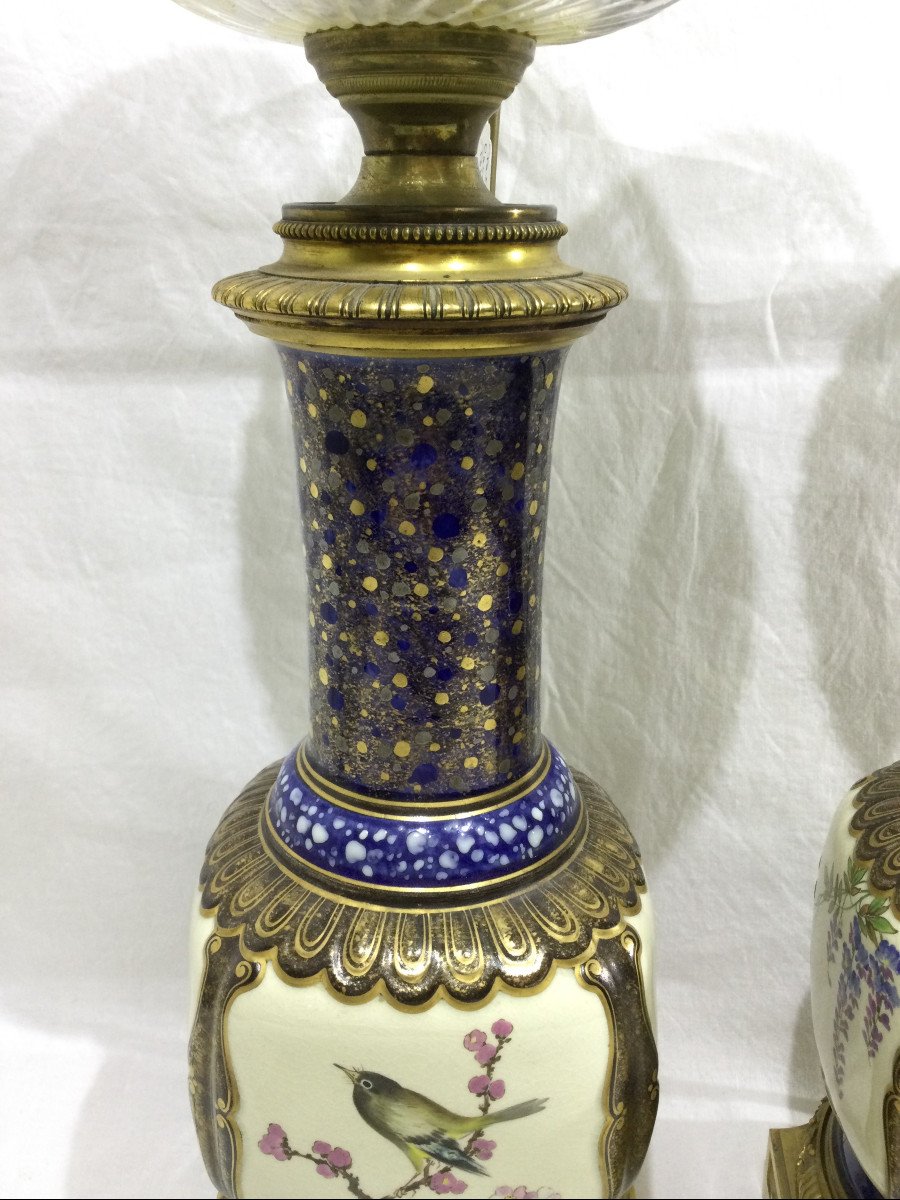 Paire De Lampes Napoléon III-photo-1