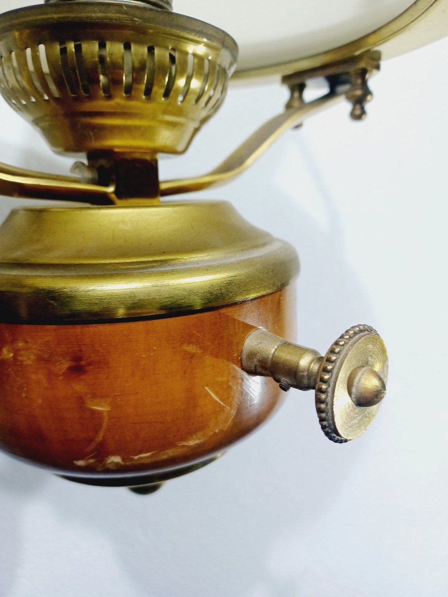 Marine Bronze And Wood Pendant Lamp -photo-7