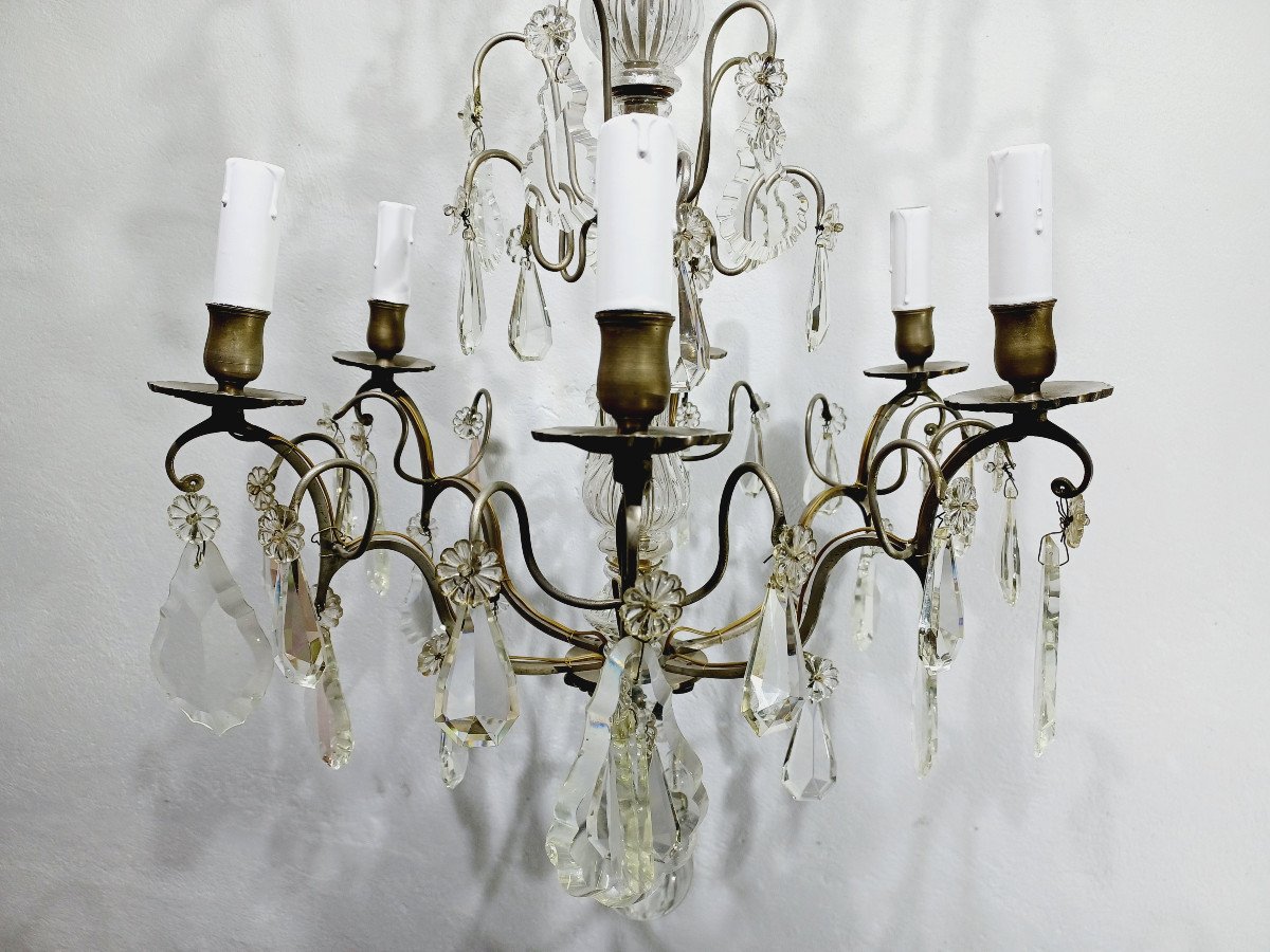 Lustre 6 Lumières Cristal -photo-7