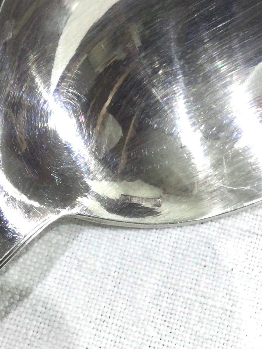 Christofle – Albatros Stew Spoon -photo-8
