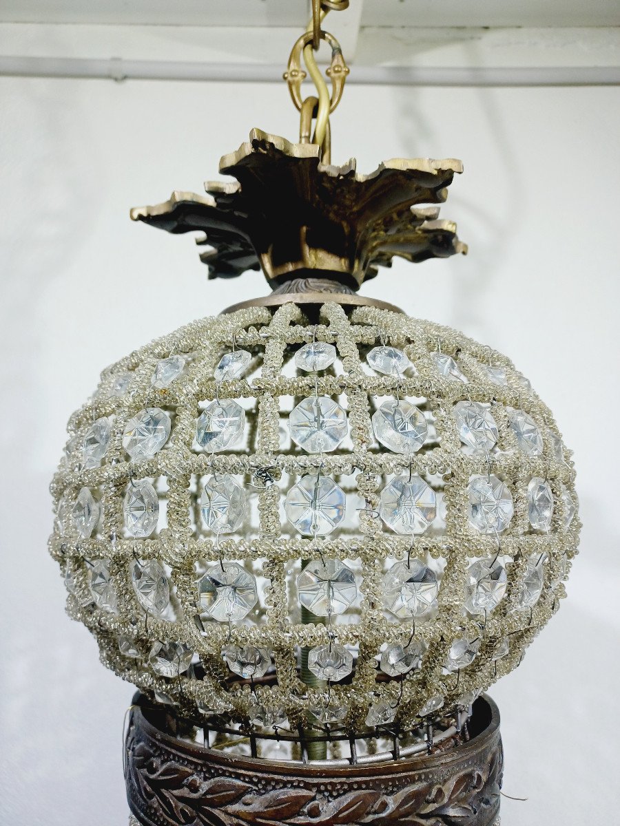Large Hot Air Balloon Chandelier -photo-3