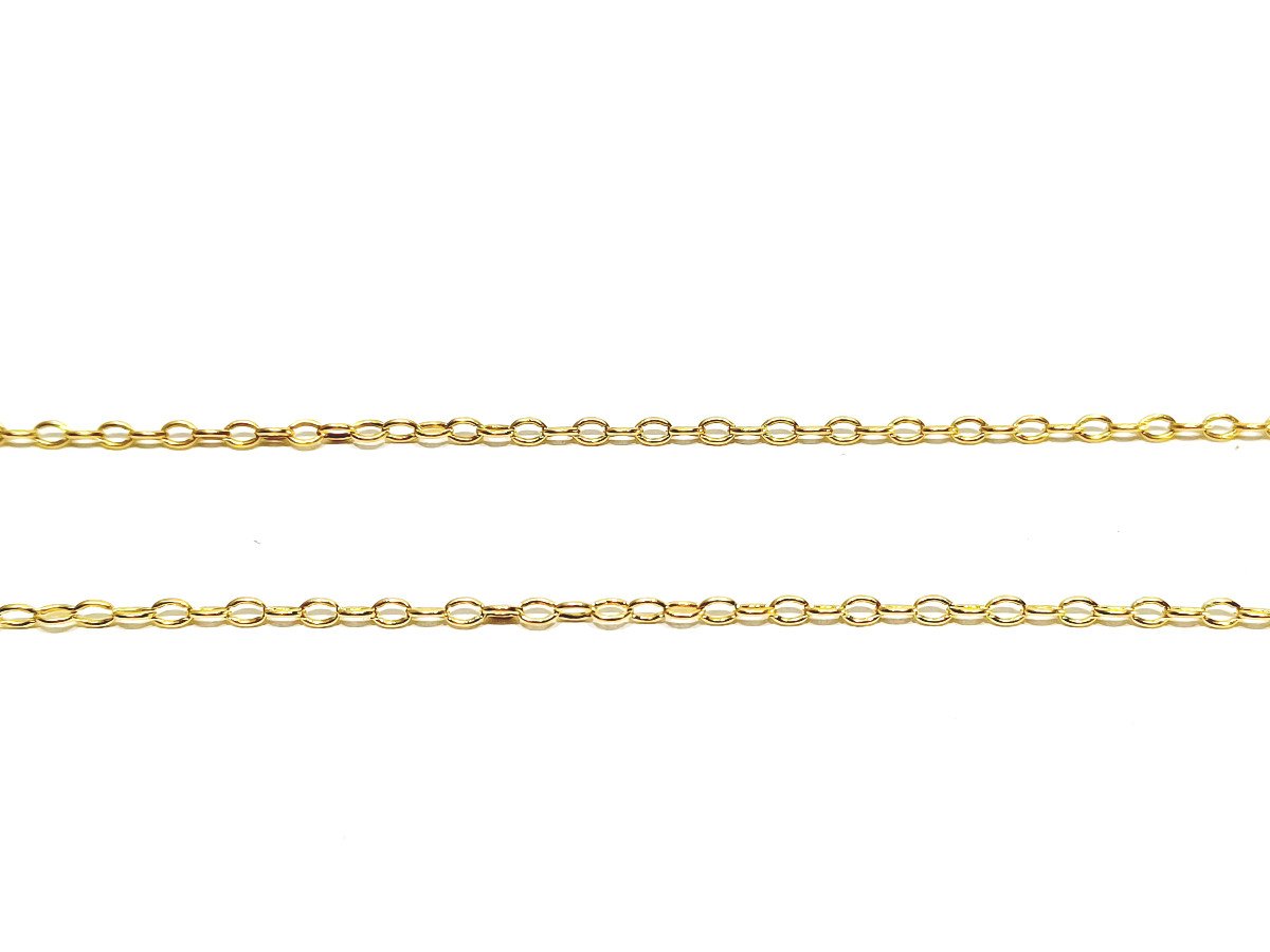 Gold Chain Link Forçat-photo-4