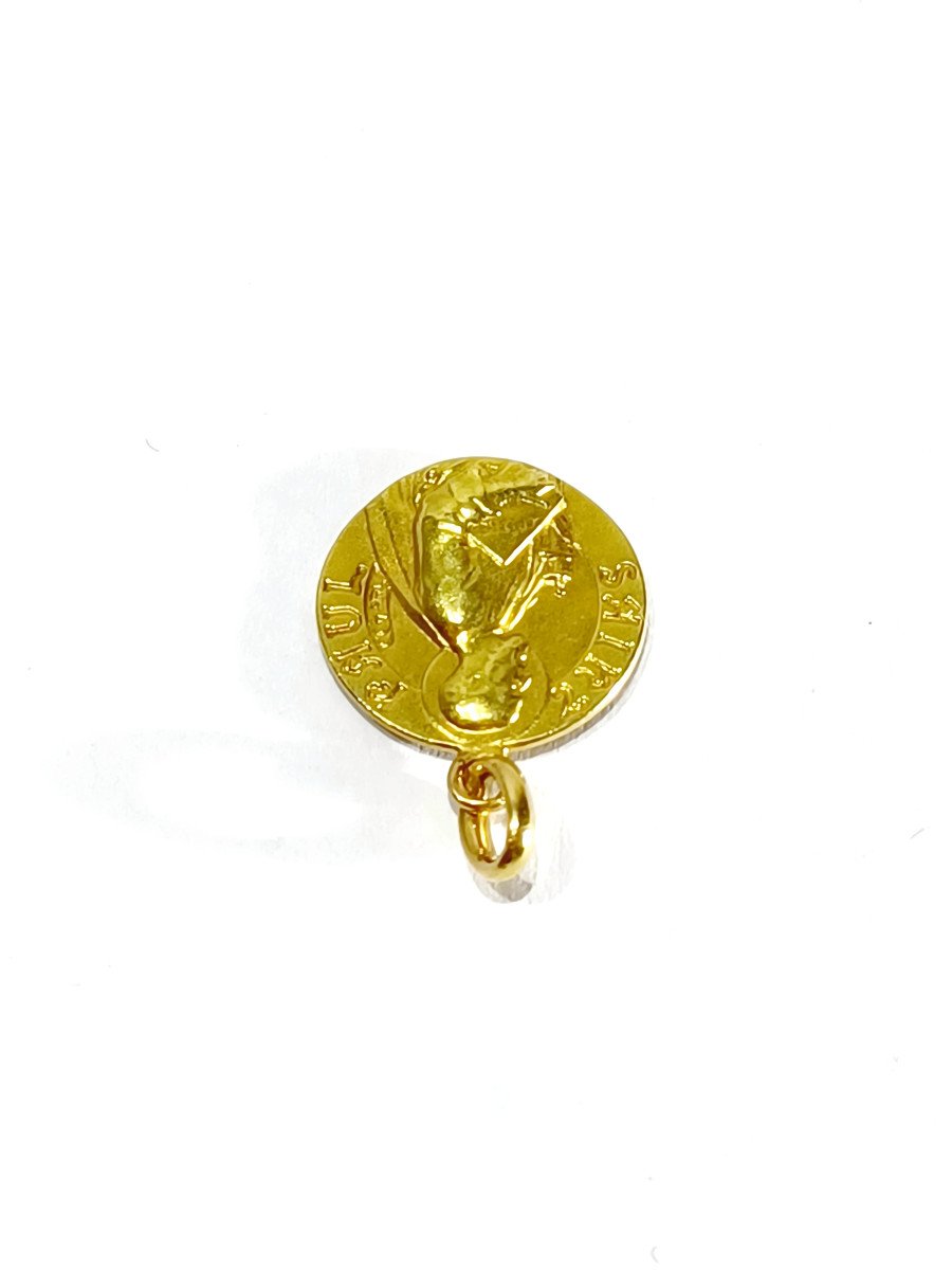 Médaille Saint Paul En Or -photo-1