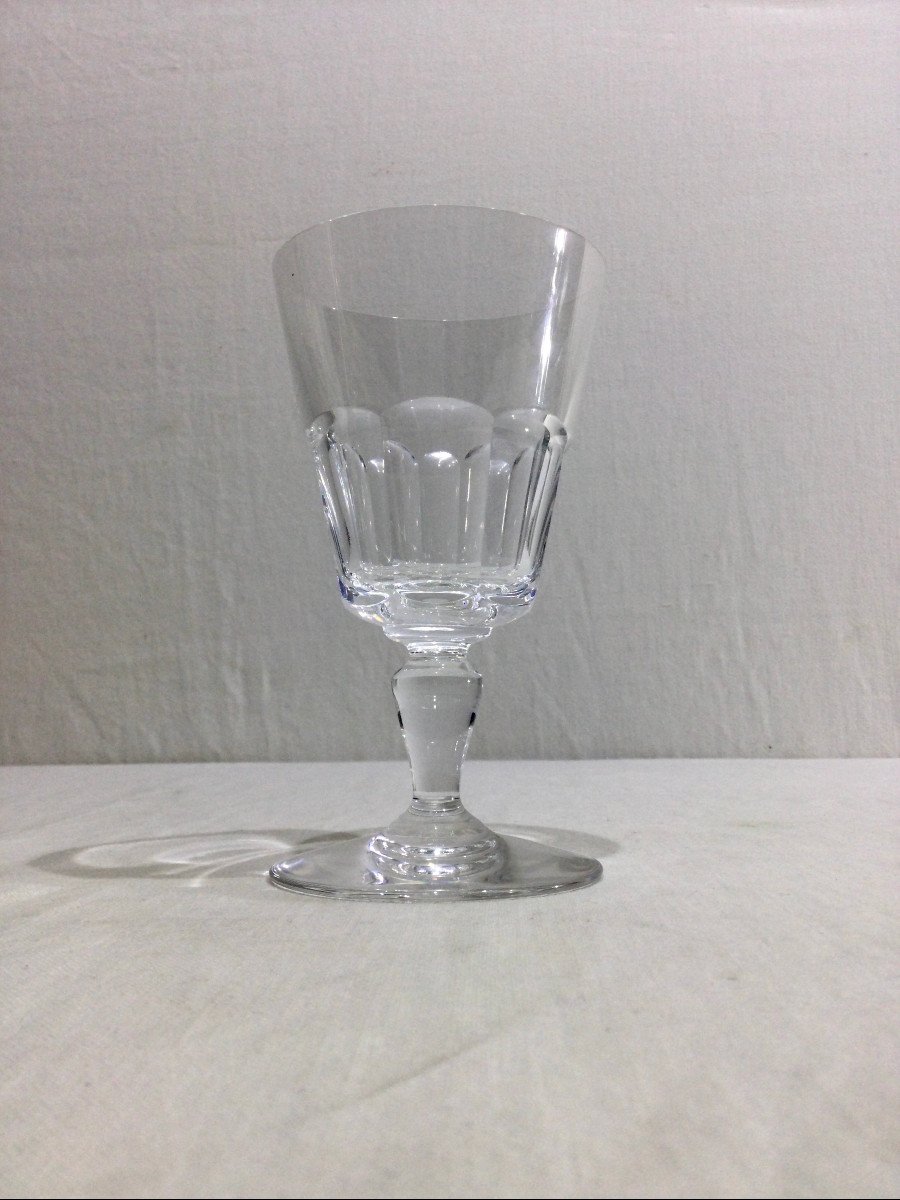 Baccarat – 7 Missouri Model Red Wine Glasses -photo-2
