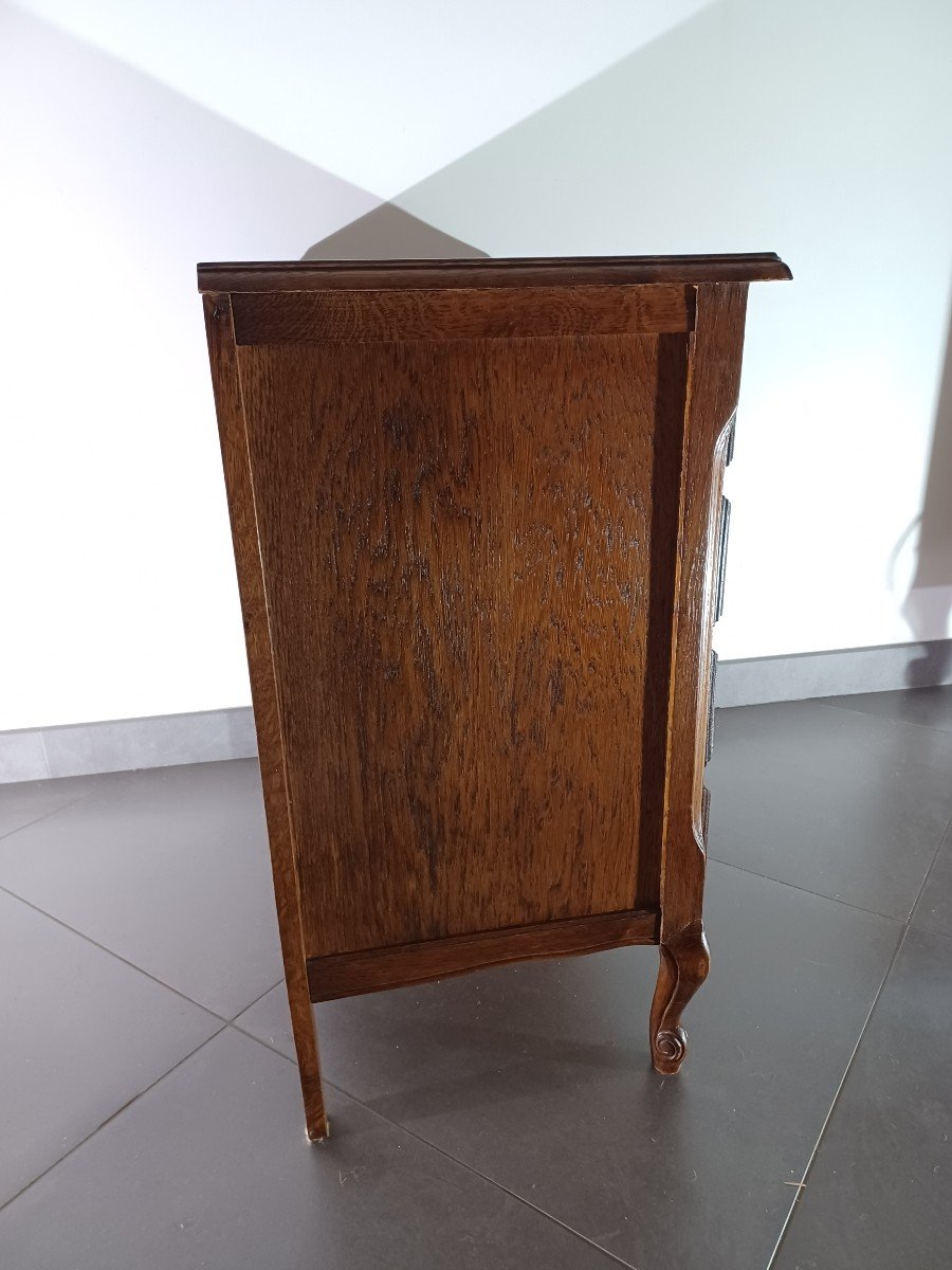 Commode Quatre Tiroirs De Style Louis XV-photo-4