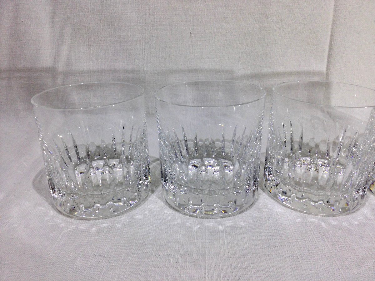 Saint-Louis - 5 Verres/gobelets à Whisky Modèle Jersey-photo-3
