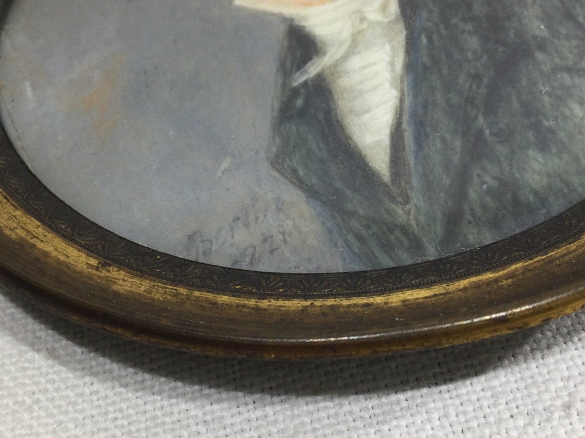 Miniature Portrait D’homme De Qualité-photo-5