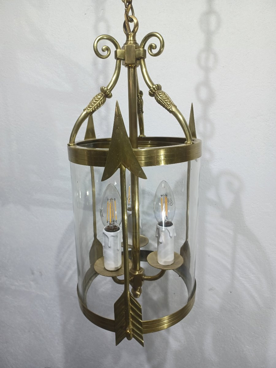 Empire Style 3-light Bronze Lantern -photo-4