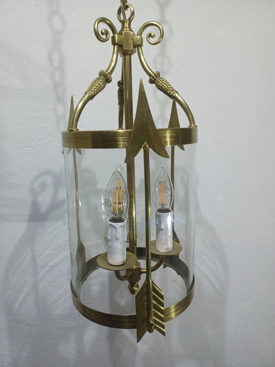 Empire Style 3-light Bronze Lantern -photo-4