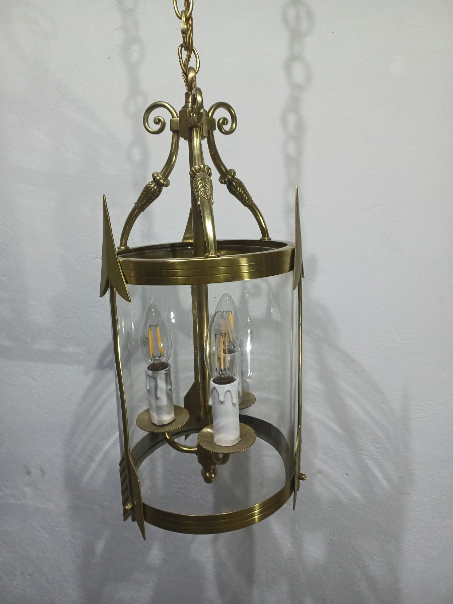 Empire Style 3-light Bronze Lantern -photo-6