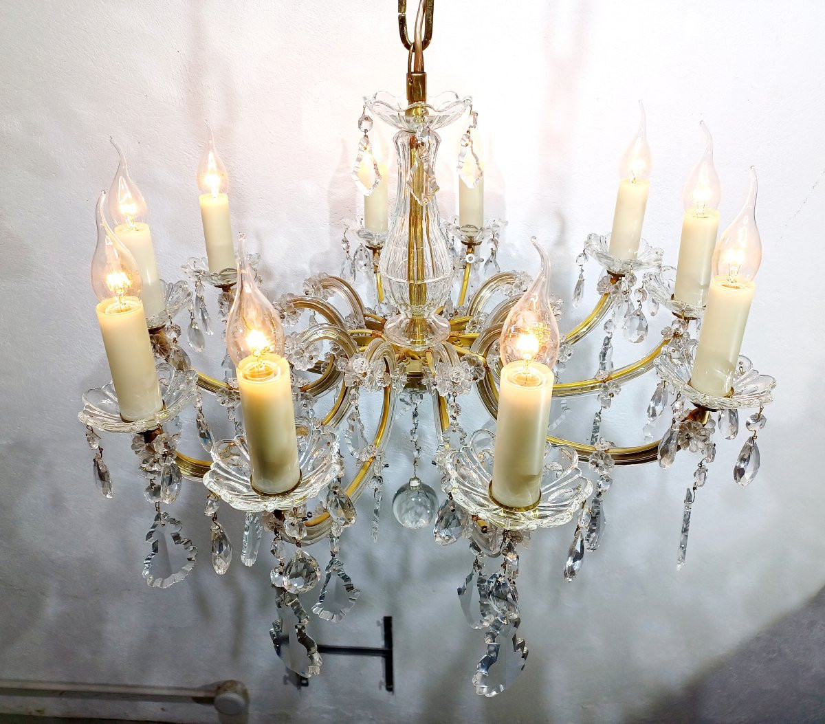 Marie Thérèse Crystal Chandelier 10 Lights -photo-2