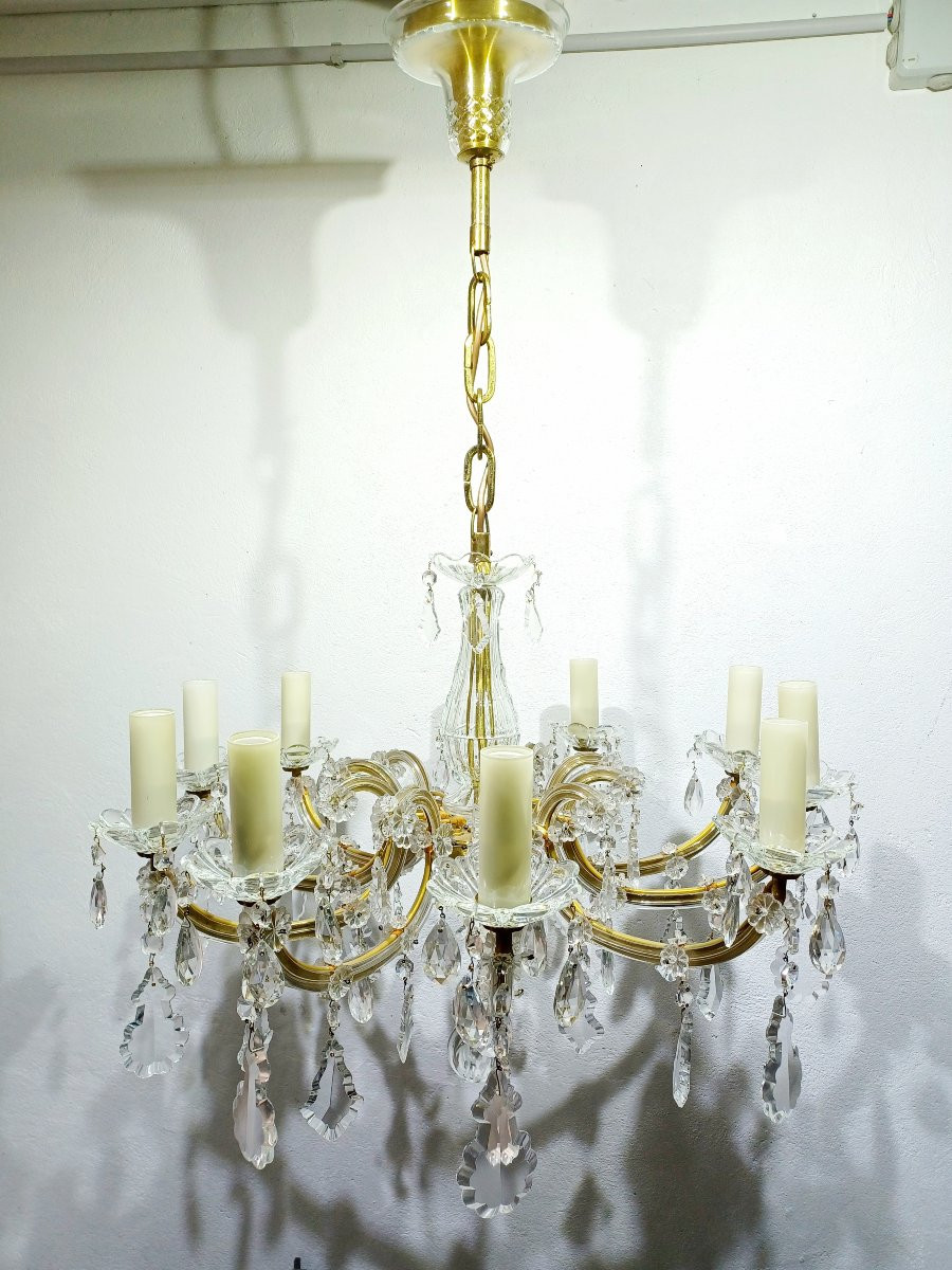 Marie Thérèse Crystal Chandelier 10 Lights -photo-3