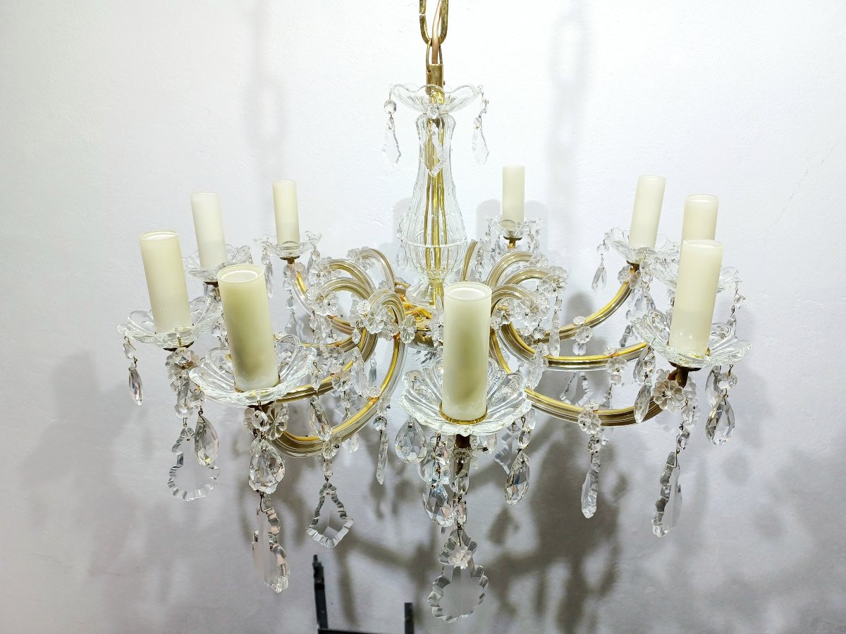 Marie Thérèse Crystal Chandelier 10 Lights -photo-4
