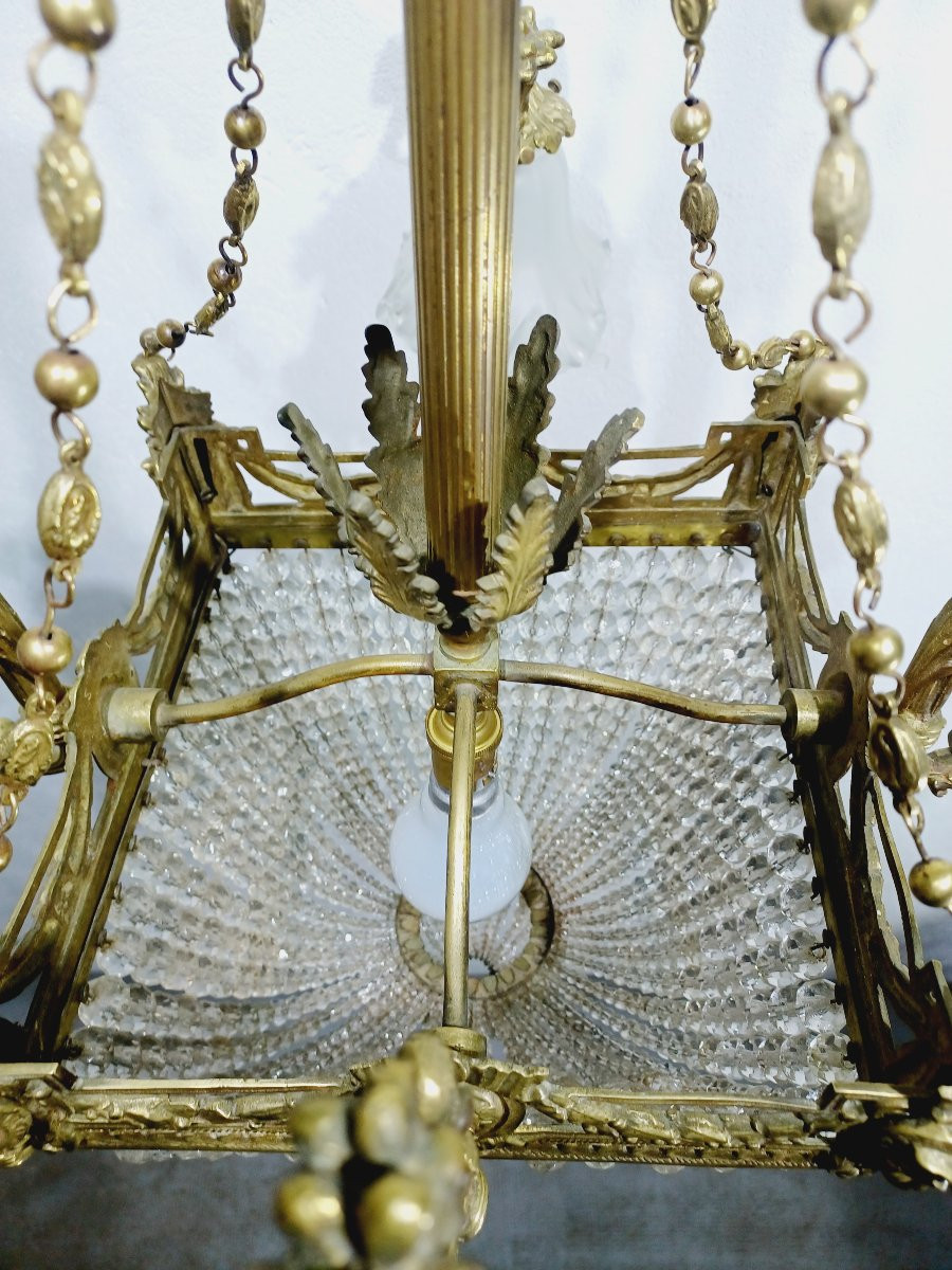 Louis XVI Style Ram Chandelier -photo-7