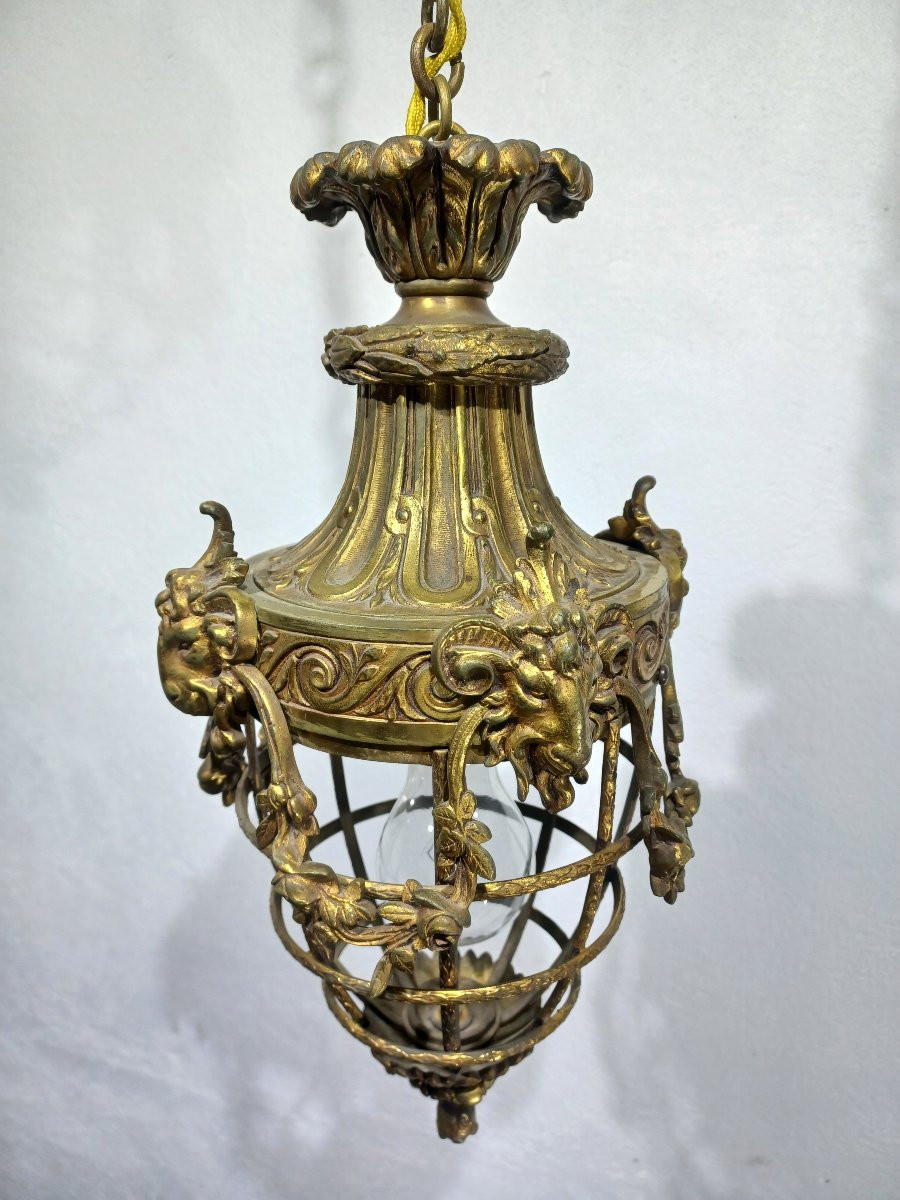 1-light Bronze Lantern-photo-1