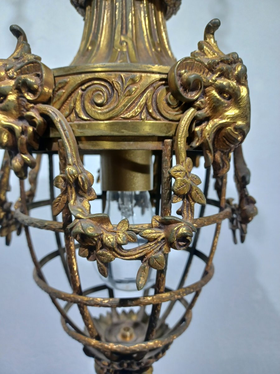 1-light Bronze Lantern-photo-7