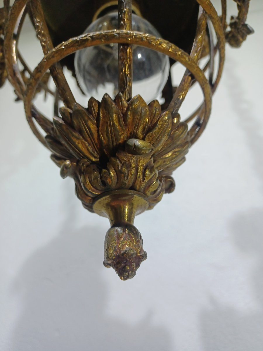 1-light Bronze Lantern-photo-8