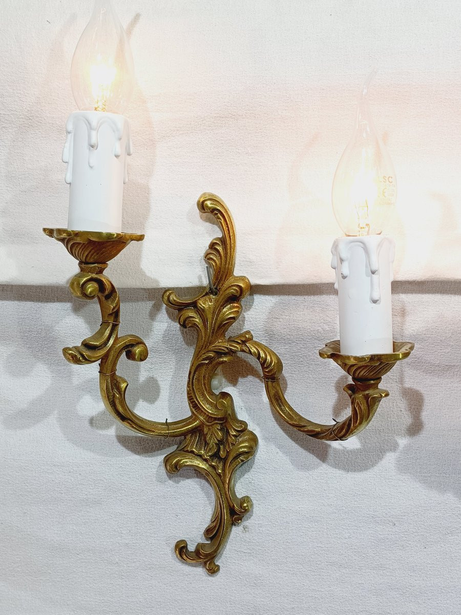 Pair Of St. Louis XV Wall Lights -photo-7