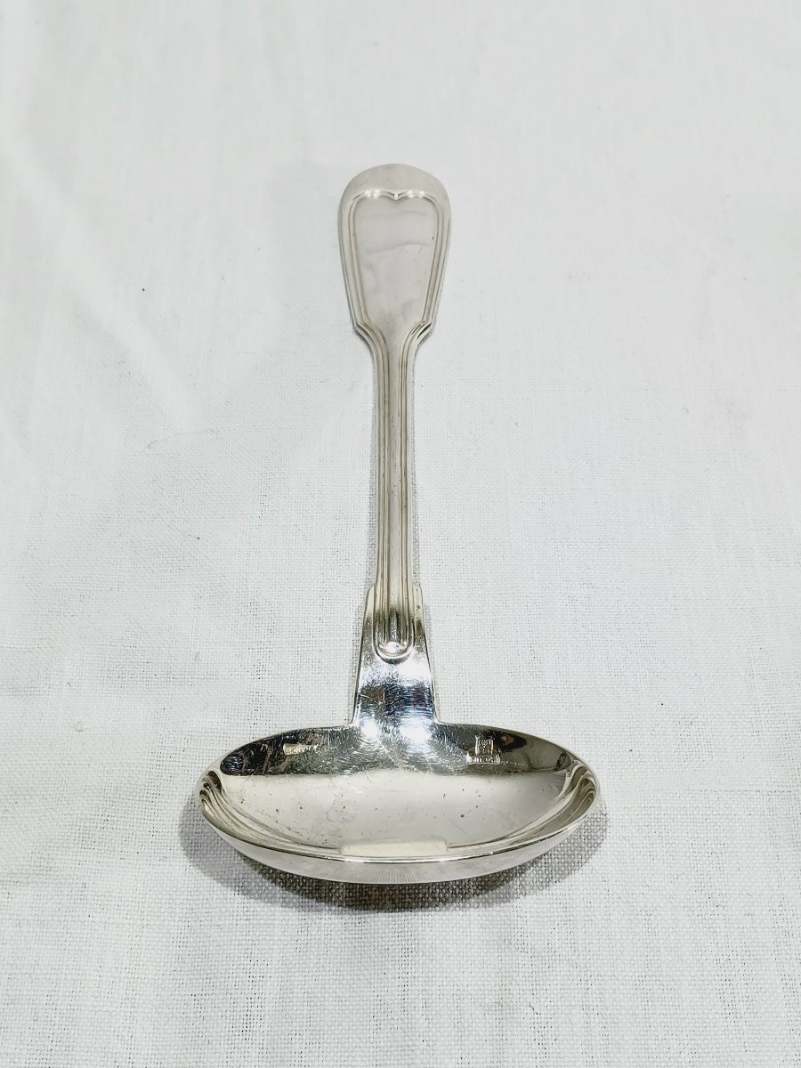 Ercuis – cuillère à sauce filets-photo-3