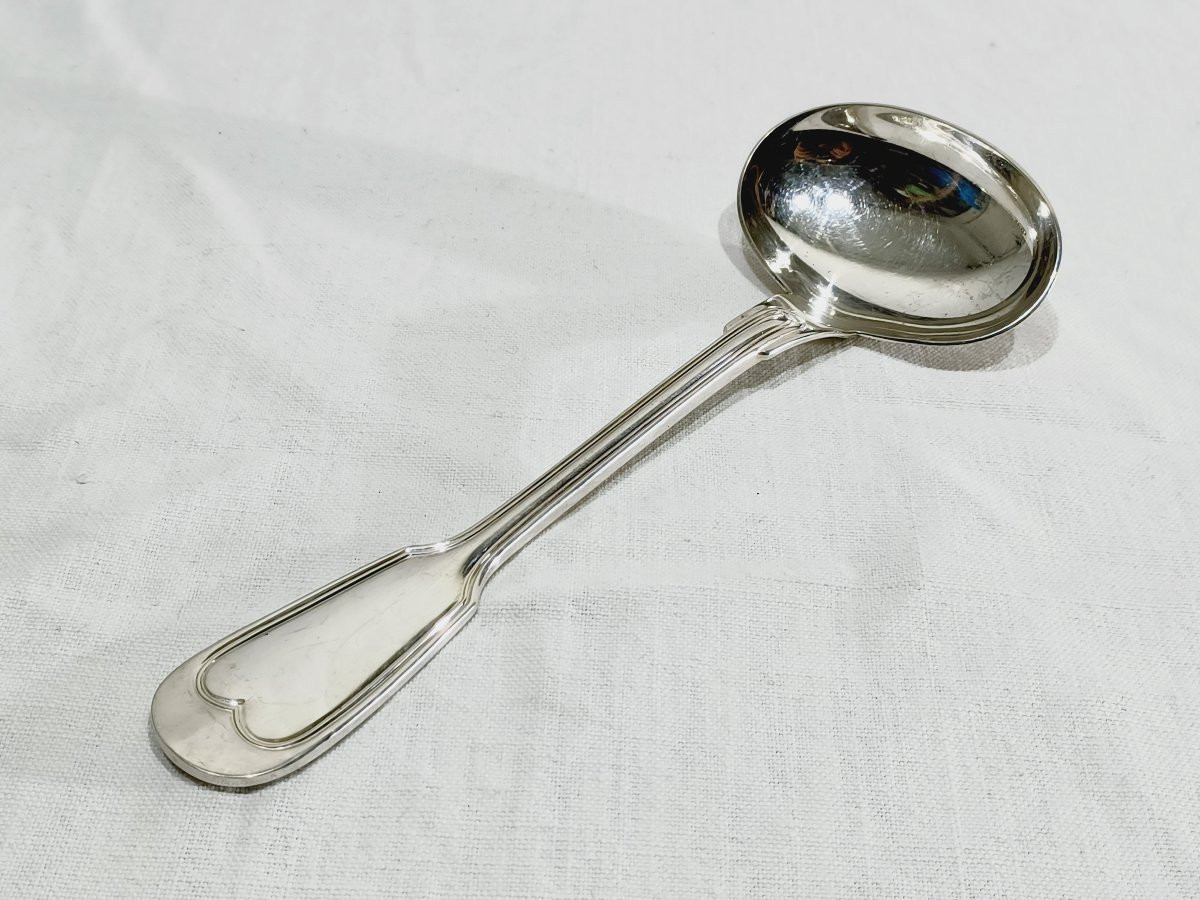 Ercuis – cuillère à sauce filets-photo-7
