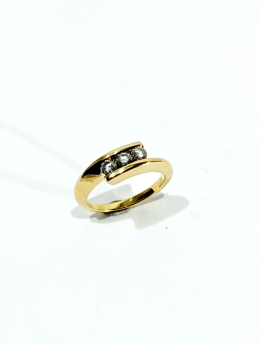Alliance or et diamants -photo-2