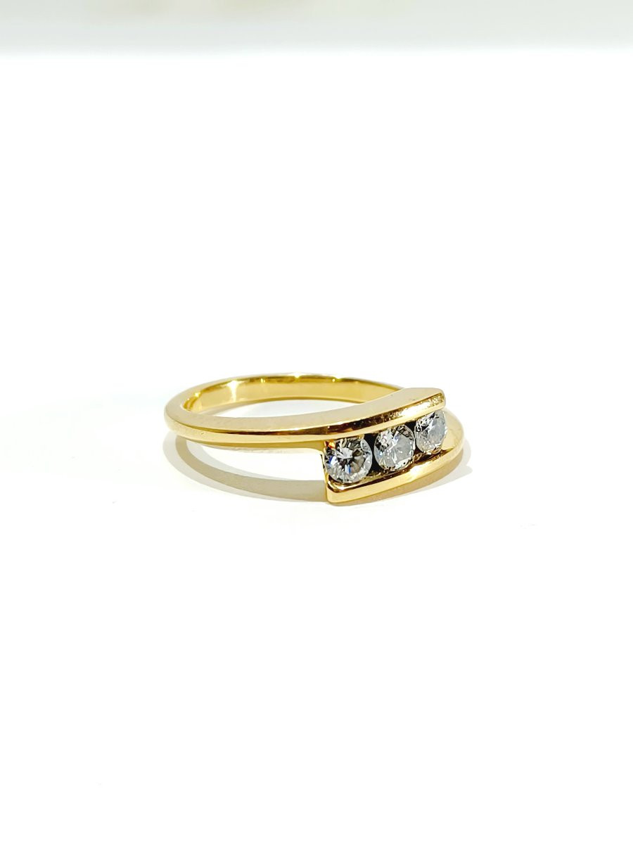 Alliance or et diamants -photo-3