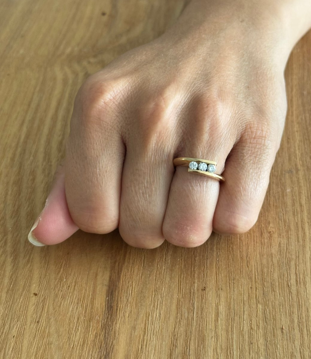 Alliance or et diamants -photo-8