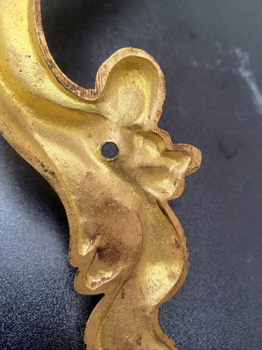 Paire d’applique 3 lumières style Louis XV-photo-8