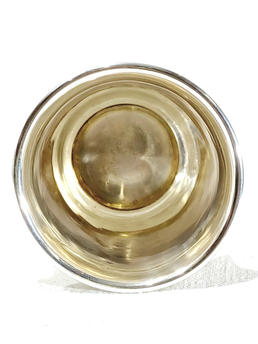 Timbale en argent travail allemand-photo-3