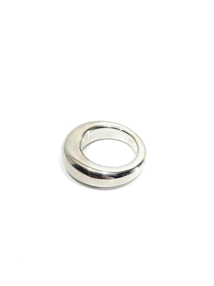 Chaumet – Bague jonc en or gris-photo-4