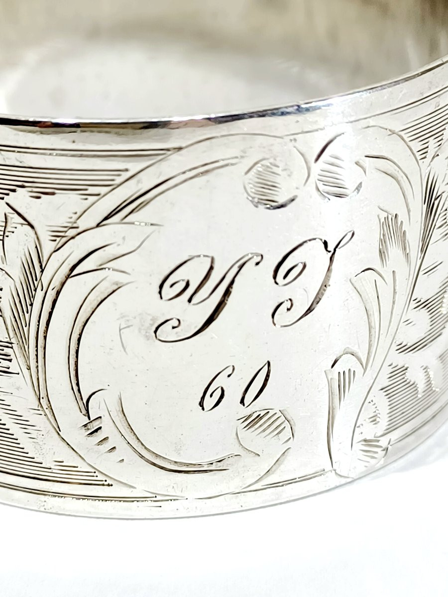 Rond De Serviette En Argent YT -photo-3