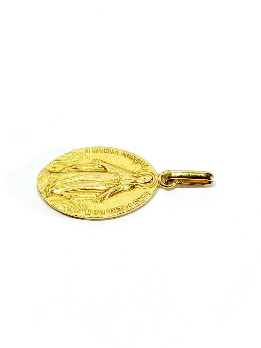 Médaille miraculeuse en or-photo-3