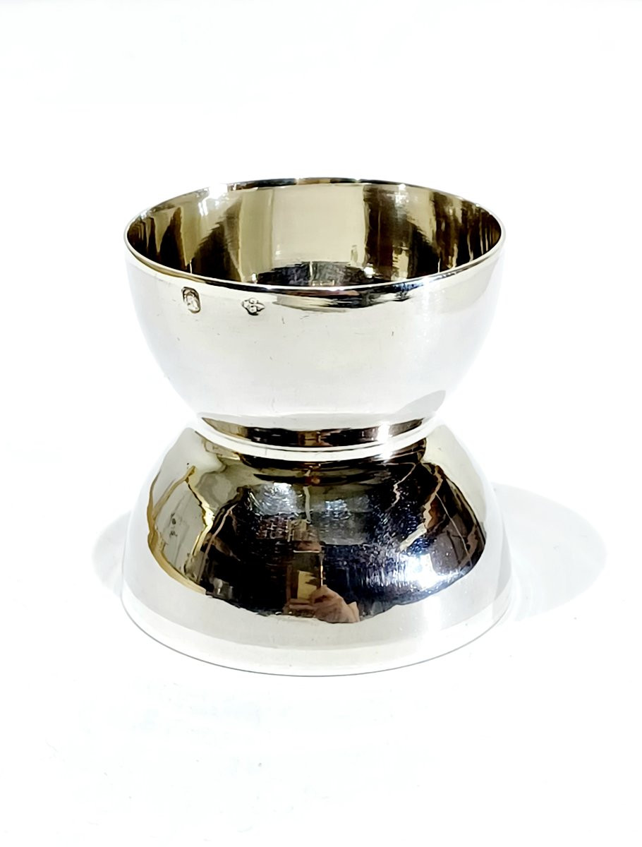 César Tonnelier - Coquetier argent diabolo EV-photo-2