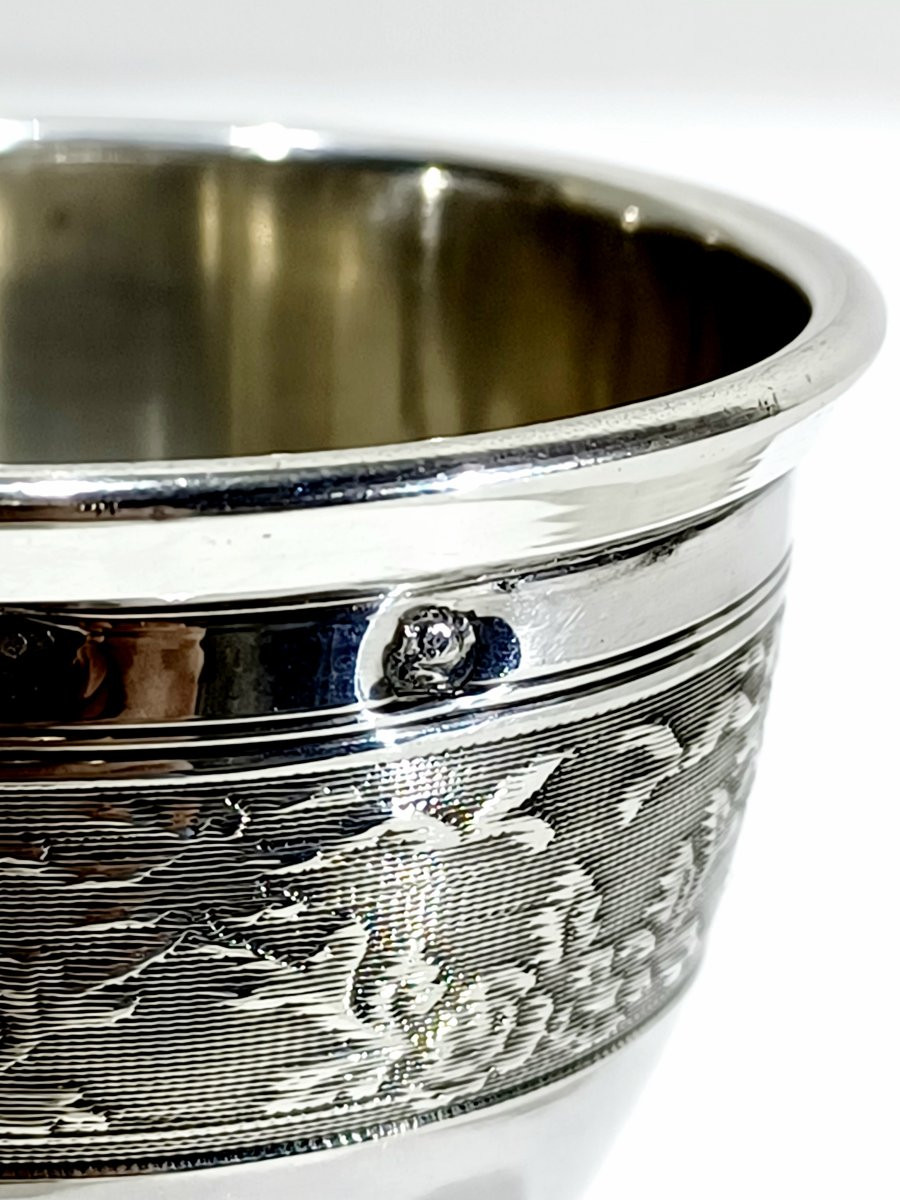 Pierre Bezon - Solid Silver Egg Cup-photo-3