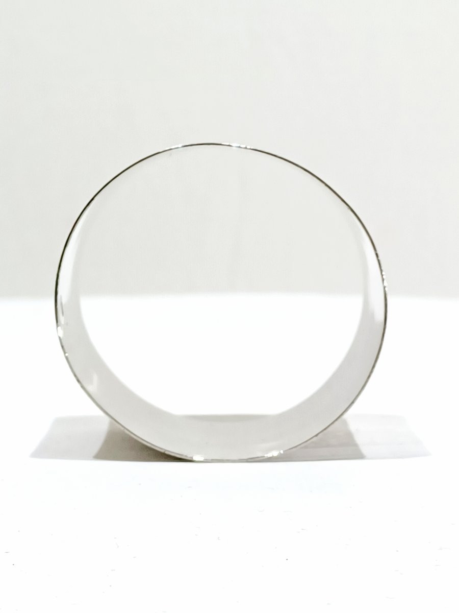 Pierre Bezon - Solid Silver Napkin Ring-photo-3