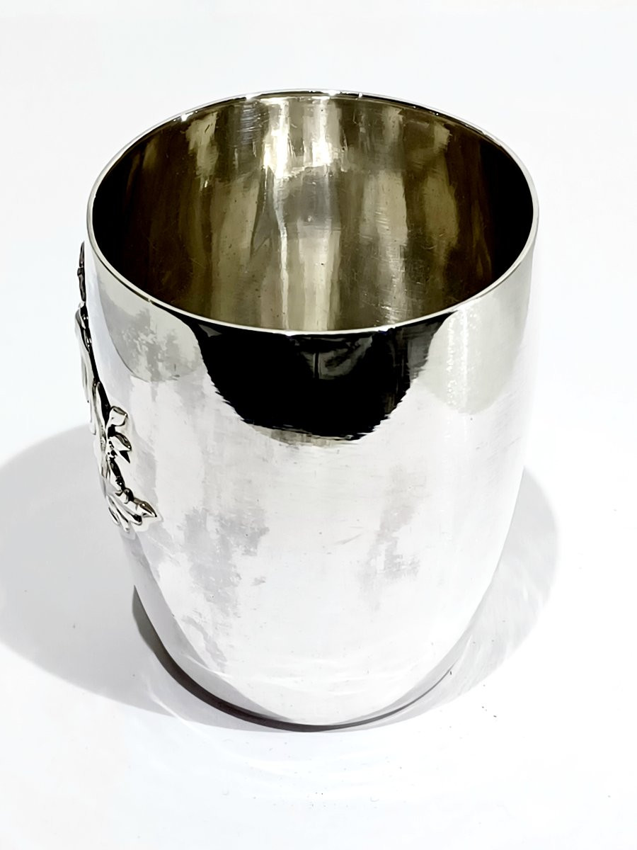 Louis XV Style Solid Silver Cup-photo-1