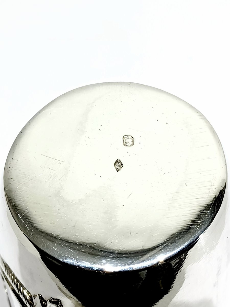 Louis XV Style Solid Silver Cup-photo-4