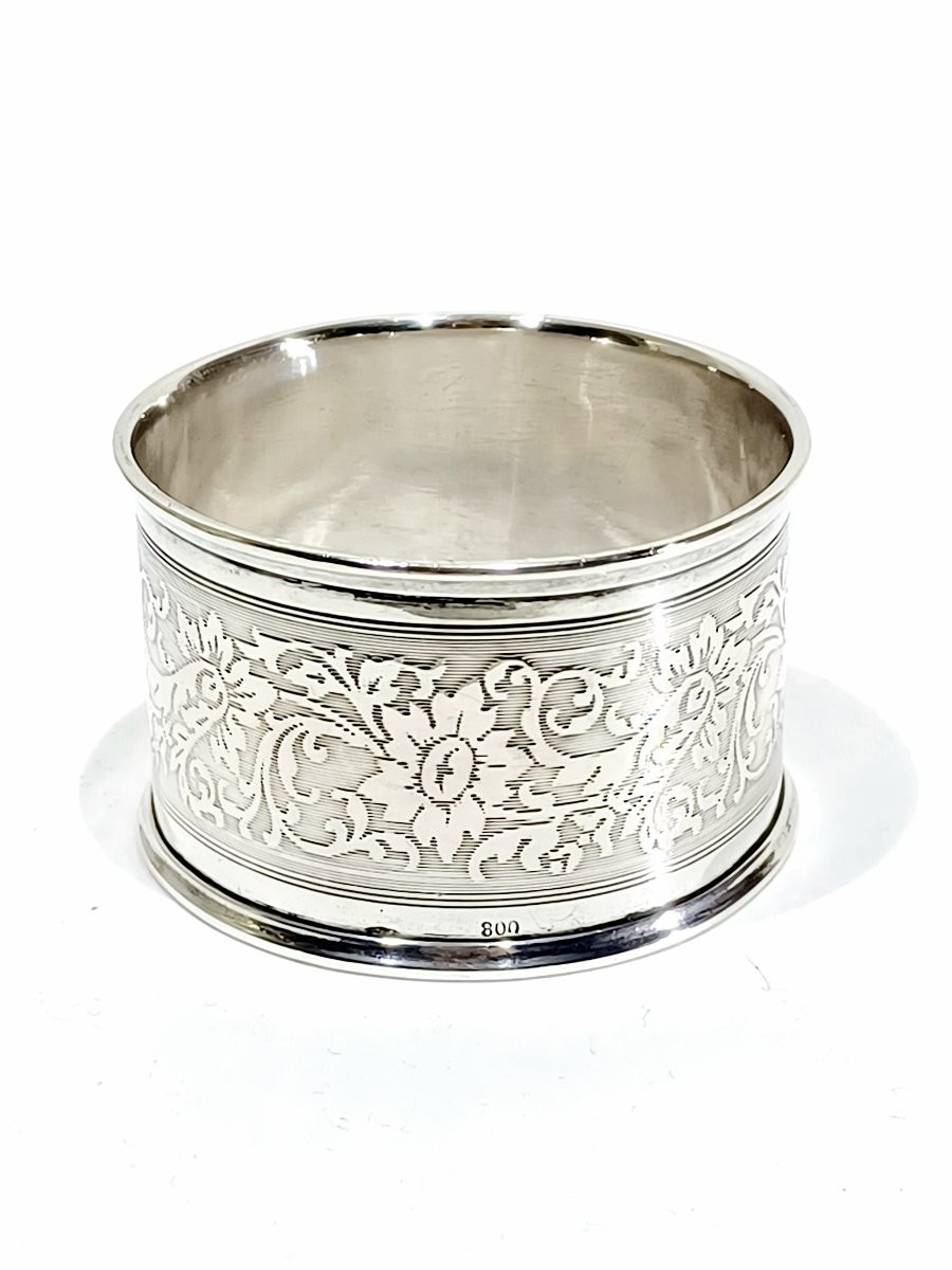 Napkin Ring With Flower Decoration-photo-2