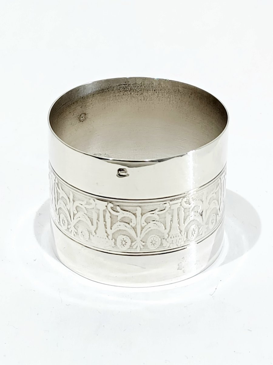 Pierre Bezon - Louis XVI Style Napkin Ring-photo-3
