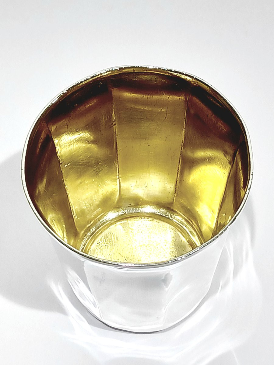 Maison Odiot - Art Deco Solid Silver Cup-photo-2