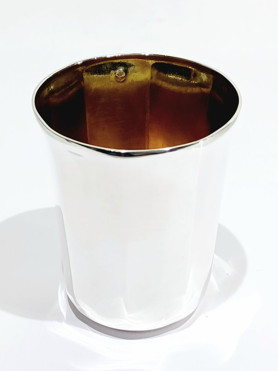 Maison Odiot - Art Deco Solid Silver Cup-photo-2