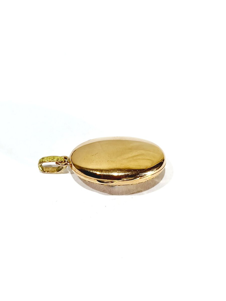 Yellow And Rose Gold Photo Pendant-photo-6