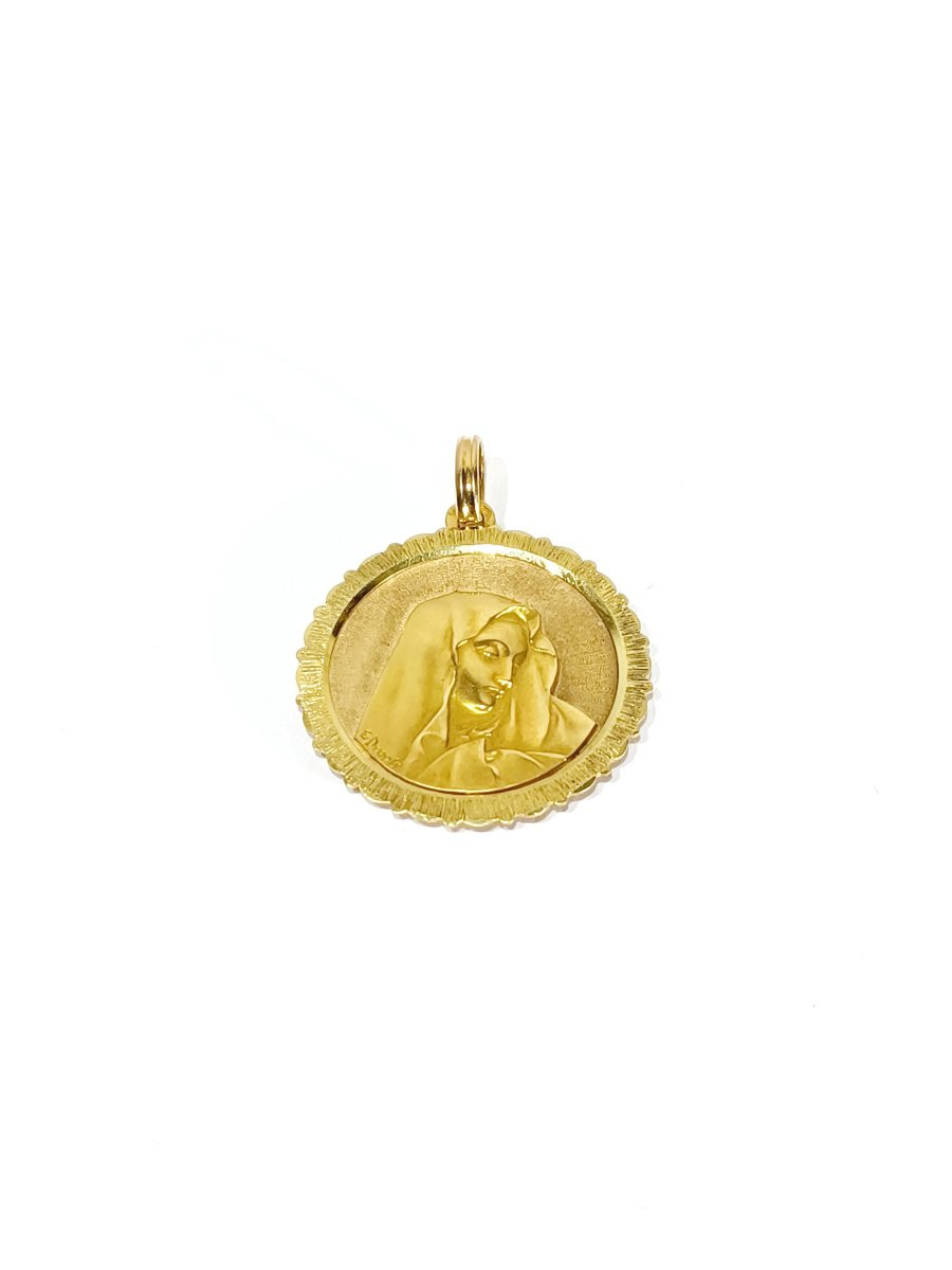 Emile Dropsy Gold Virgin Medal-photo-2