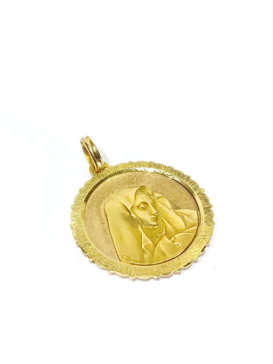 Emile Dropsy Gold Virgin Medal-photo-5
