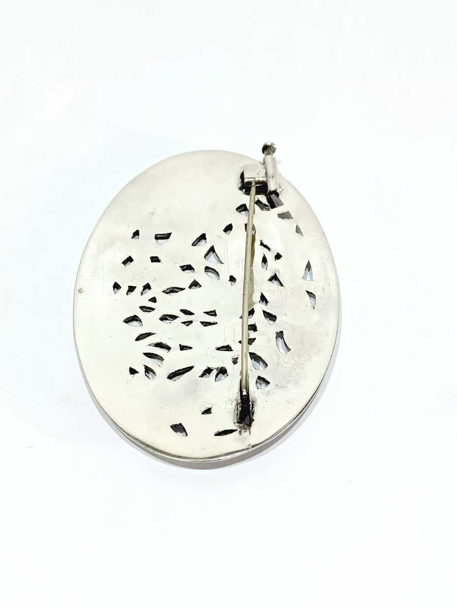 Broche en argent massif-photo-3