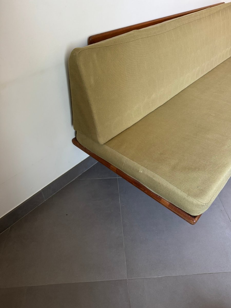 Canapé Minerva 3 places Peter Hvidt & Orla Mølgaard-Nielsen-photo-4