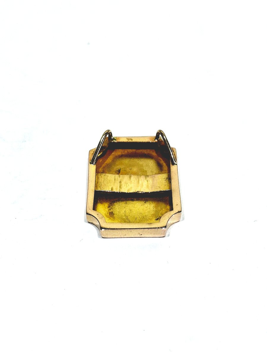 Engraved Rose Gold Pendant-photo-4