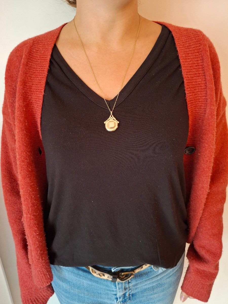 Art Deco Photo Medallion-photo-8