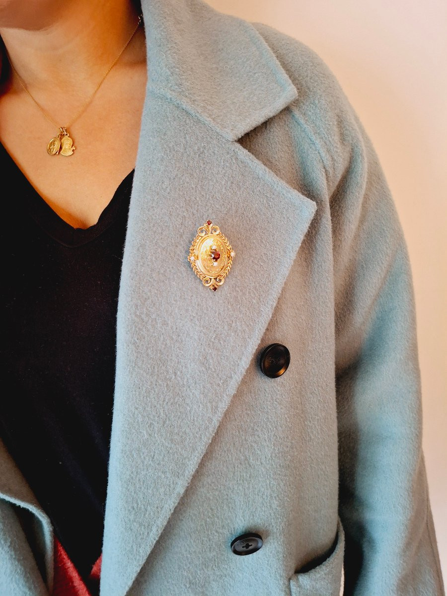 Napoleon III Gold Pendant-photo-6